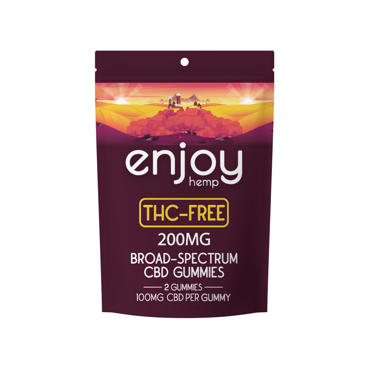 Enjoy Hemp CBD Sample Packs - 2 Gummies Per Pack