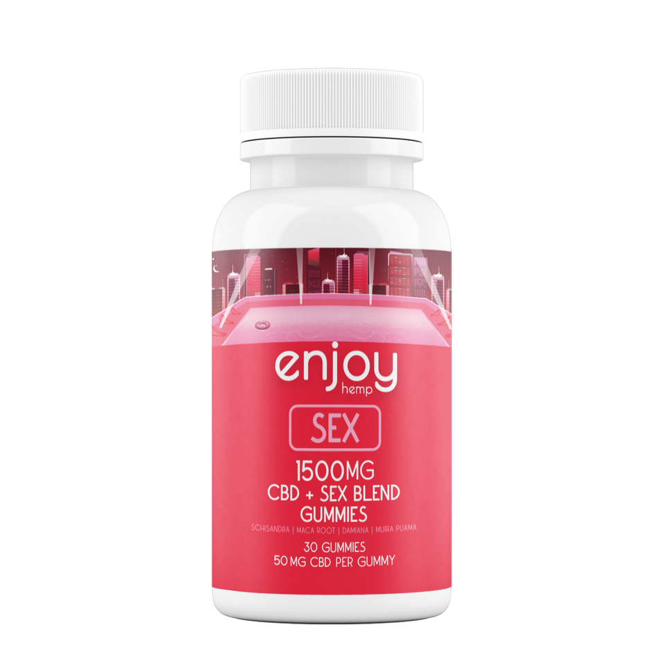 Enjoy Hemp Sex Gummies | 1500mg (N)