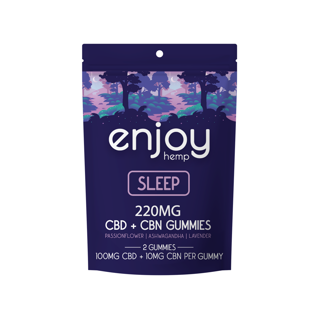 Enjoy Hemp CBD Sample Packs - 2 Gummies Per Pack