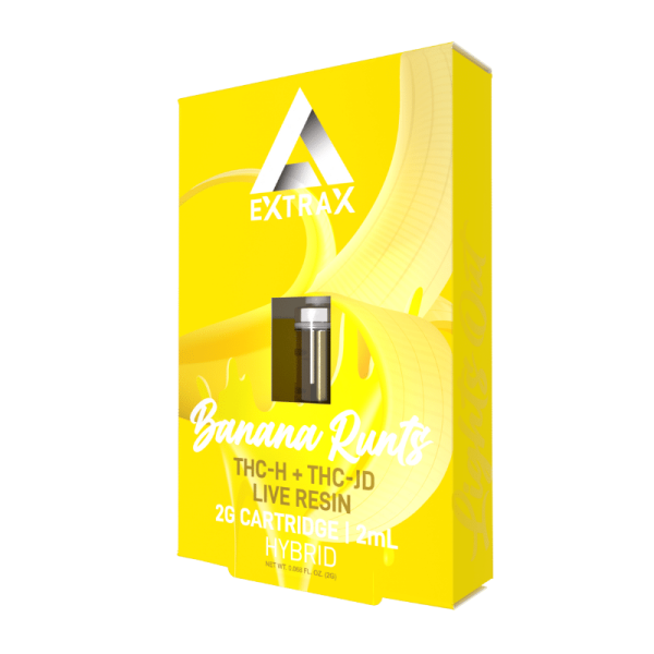 Delta Extrax Banana Runtz THCh THCjd Cartridge – Live Resin