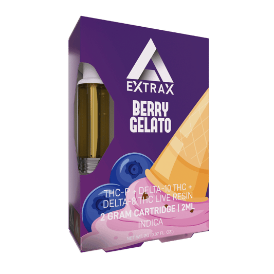 Delta Extrax Berry Gelato Cartridge Live Resin