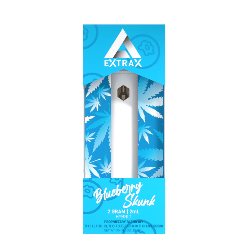 Delta Extrax Lights Out Blueberry Skunk THCh THCjd Disposable – Live R ...