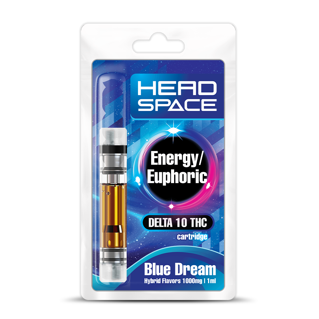 Delta 10 THC 1000mg Vape Cartridge - Blue Dream