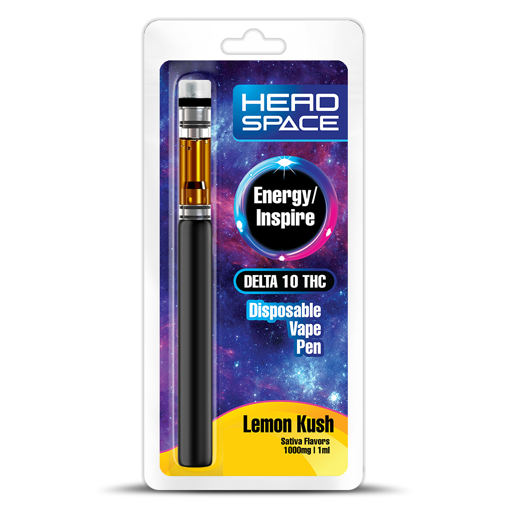 Delta 10 THC 1000mg Disposable Pen - Lemon Kush