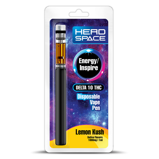 Delta 10 THC 1000mg Disposable Pen - Lemon Kush