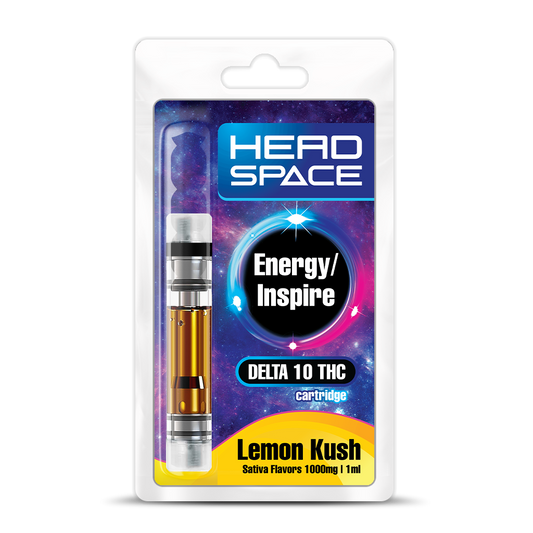 Delta 10 THC 1000mg Vape Cartridge - Lemon Kush