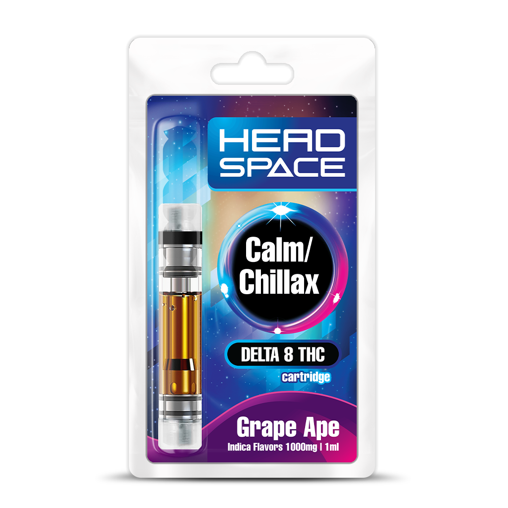 Delta 8 - Grape Ape 1000mg Vape Cartridge