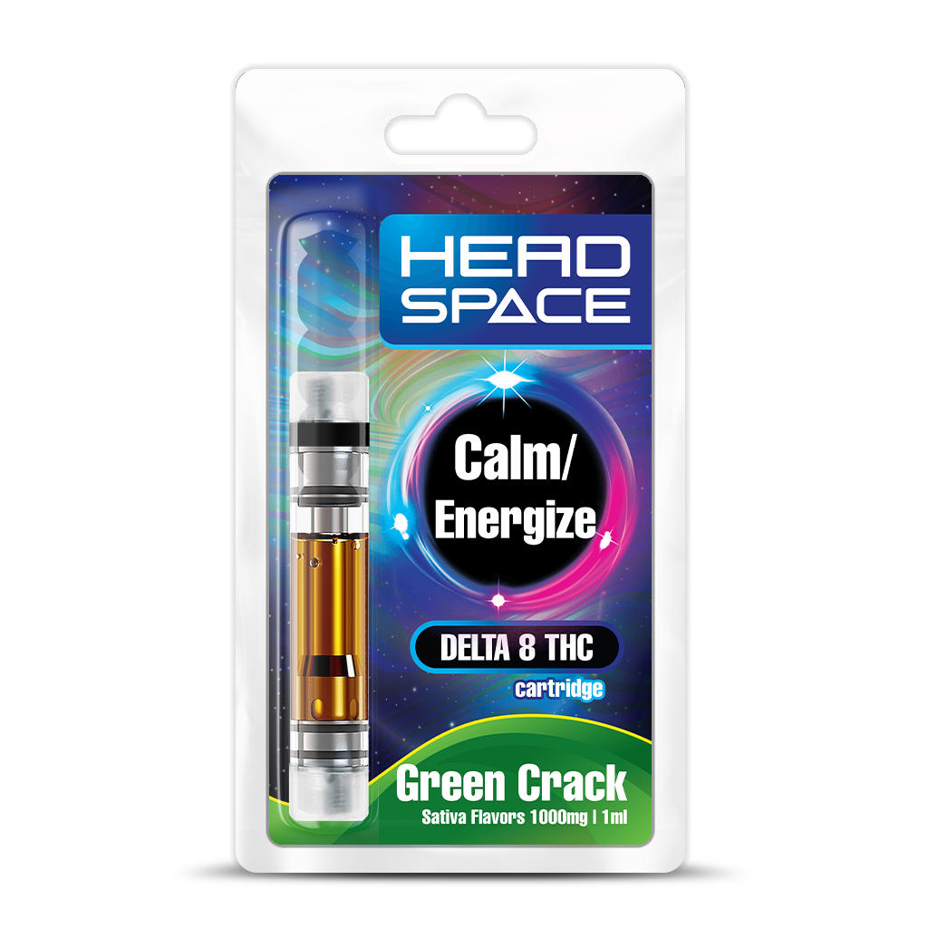 Delta 8 - Green Crack  1000mg Vape Cartridge