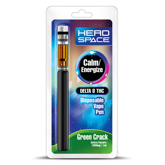 Delta 8 - Green Crack  1000mg Rechargeable Disposable Pen