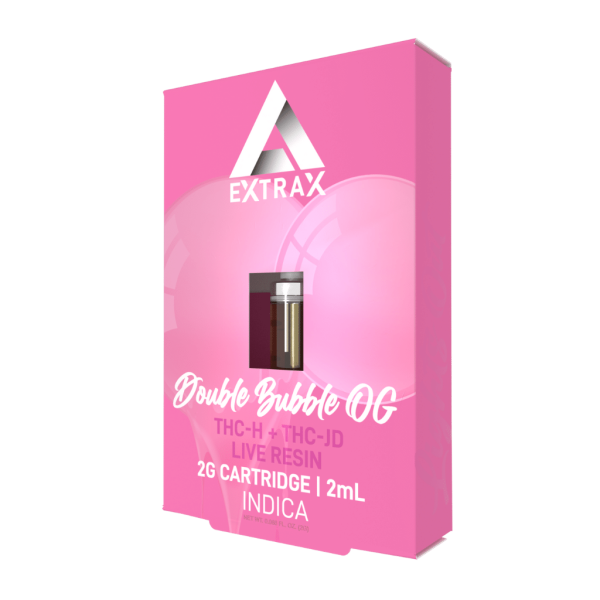 Delta Extrax Double Bubble OG THCh THCjd Cartridge – Live Resin