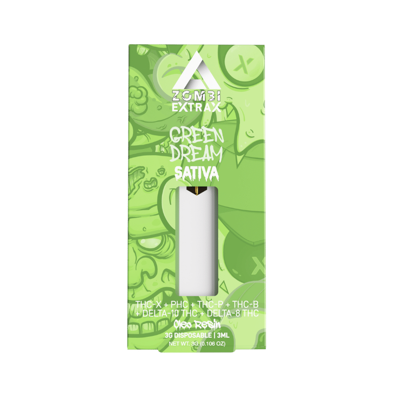 Delta Extrax Zombi Green Dream Oleo Resin Disposable 3G