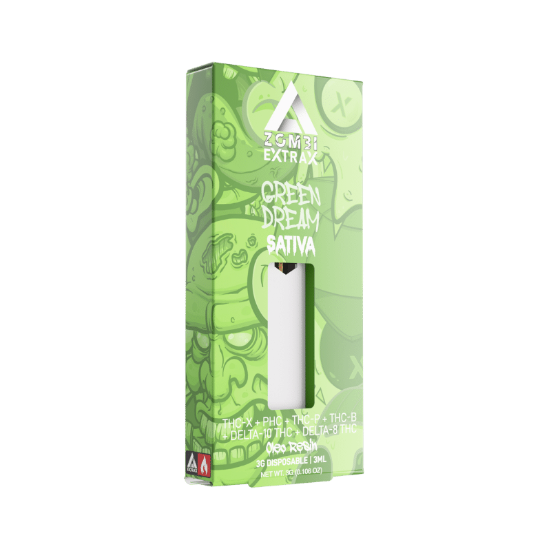 Delta Extrax Zombi Green Dream Oleo Resin Disposable 3G