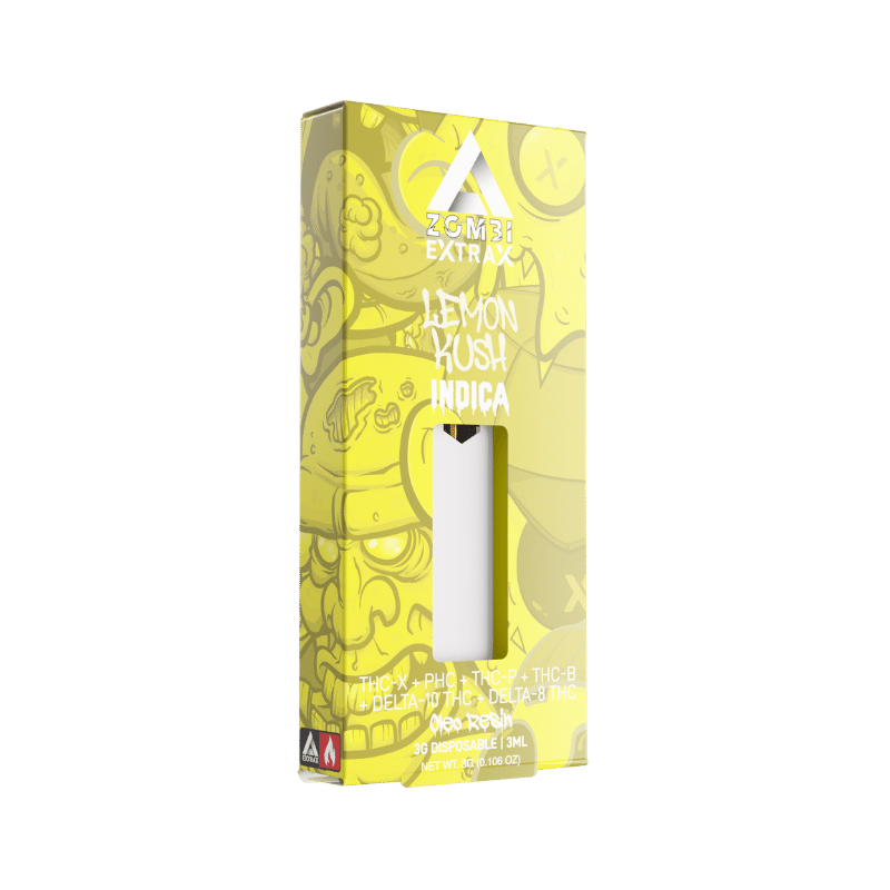 Delta Extrax Zombi Lemon Kush Oleo Resin Disposable 3G