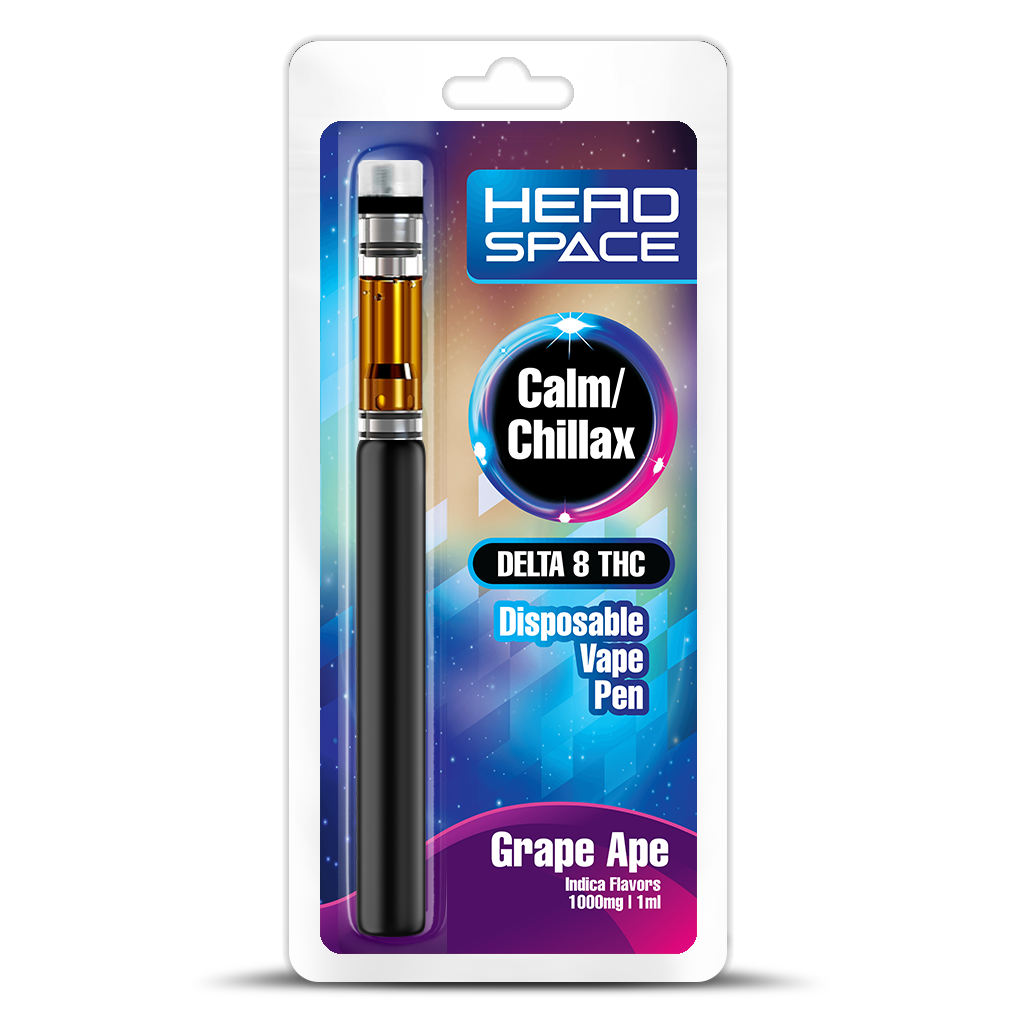 Delta 8 - Grape Ape 1000mg Rechargeable Disposable Pen