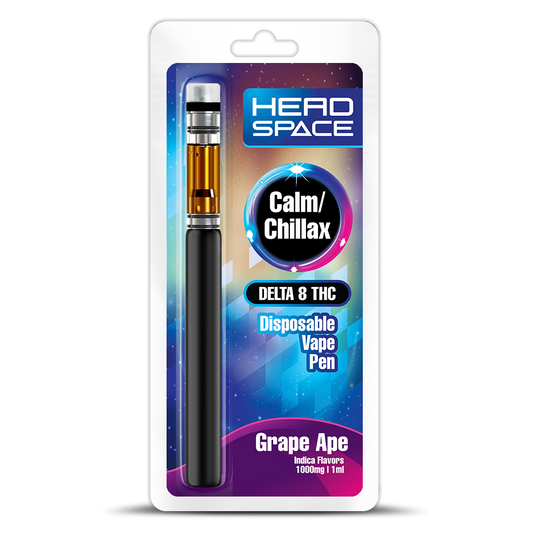 Delta 8 - Grape Ape 1000mg Rechargeable Disposable Pen