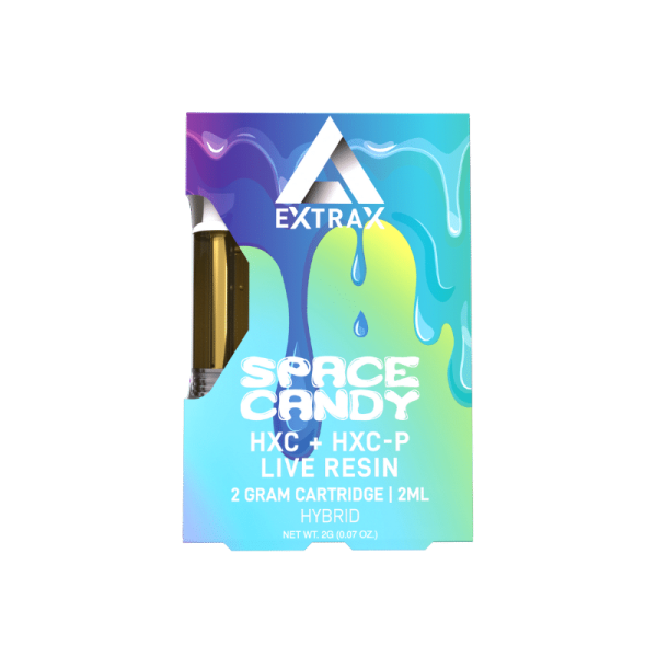 Delta Extrax Space Candy HXC + HXC-P Cartridge 2 Grams