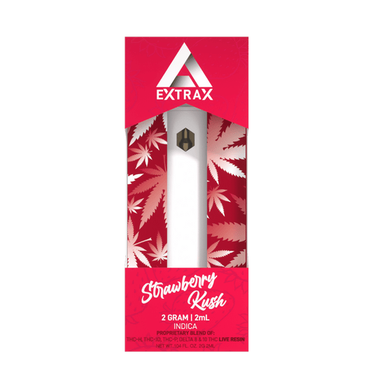 Delta Extrax Strawberry Shortcake Live Resin Disposable 2 g