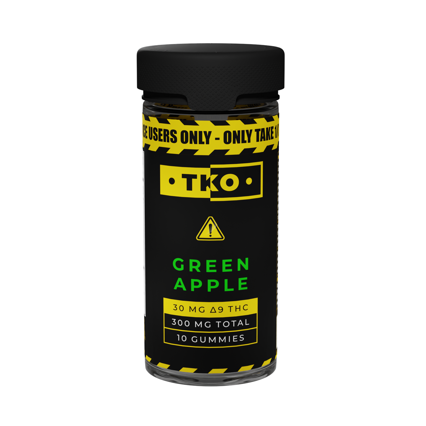 TKO Delta 9 30MG Gummy - Green Apple