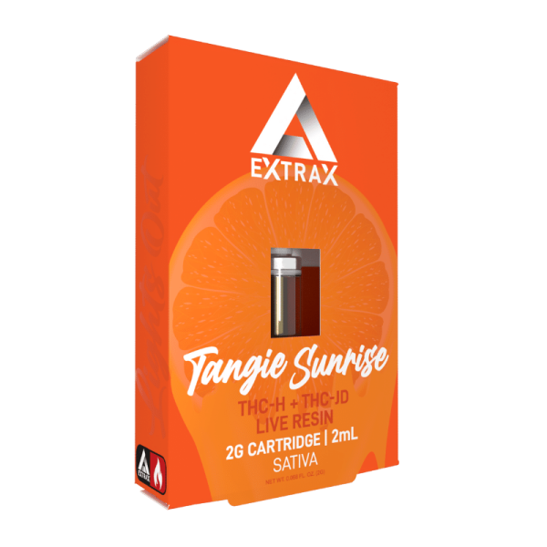 Delta Extrax Tangie Sunrise THCh THCjd Cartridge – Live Resin