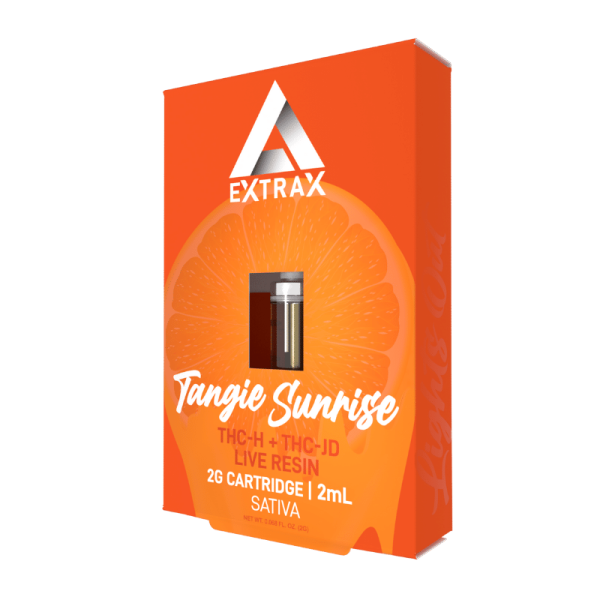 Delta Extrax Tangie Sunrise THCh THCjd Cartridge – Live Resin