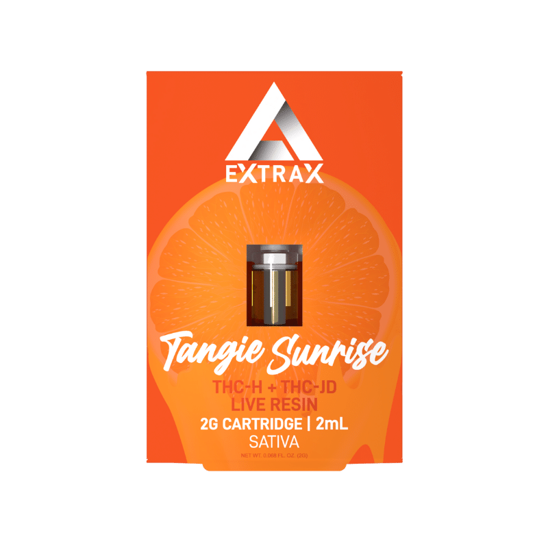 Delta Extrax Tangie Sunrise THCh THCjd Cartridge – Live Resin