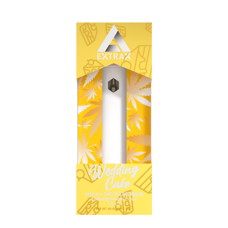Delta Extrax Lights Out 2G| Wedding Cake – HeadSpaceCBD.Net