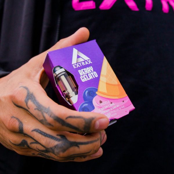 Delta Extrax Berry Gelato Cartridge Live Resin